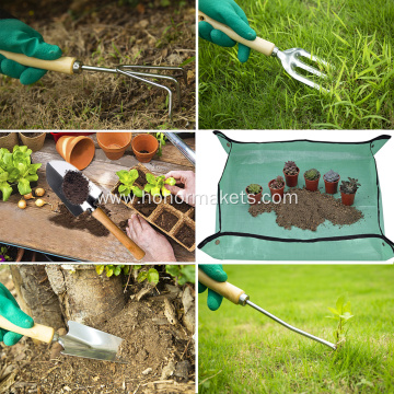 Custom Isunpro gardening tool set with bag